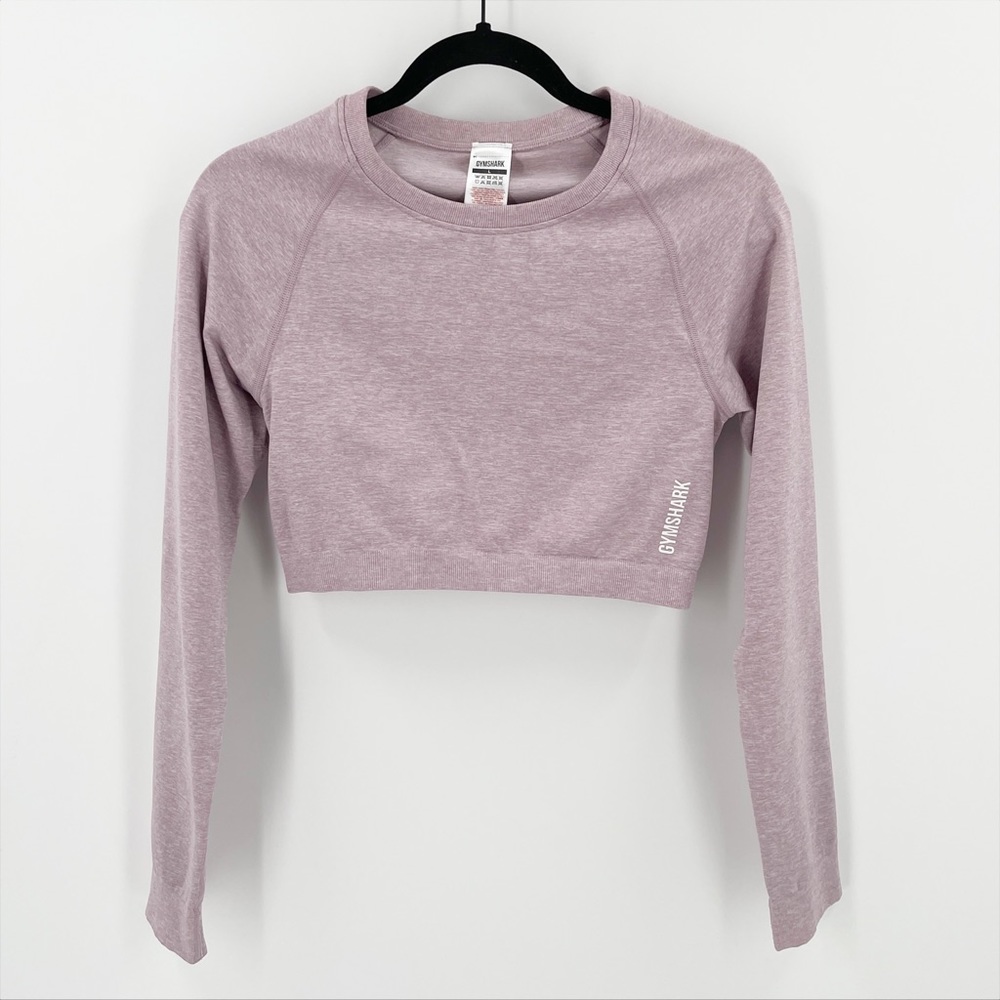 NWOT Gymshark Cropped Pink Workout Top